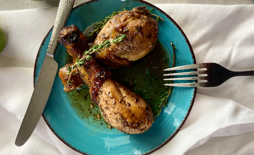 Honey Soy Baked Chicken Dish