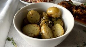 Skillet Potatoes with Thyme