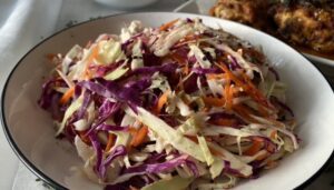 Red Green Cabbage Coleslaw