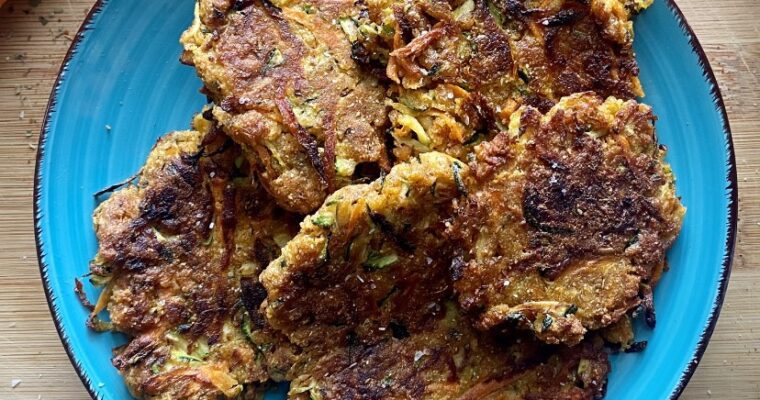 Zucchini and Carrot Fritters