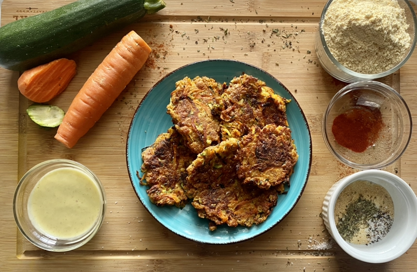 Zucchini Carrot Fritters