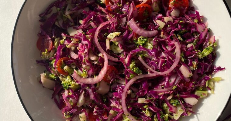 Easy Chopped Broccoli Salad
