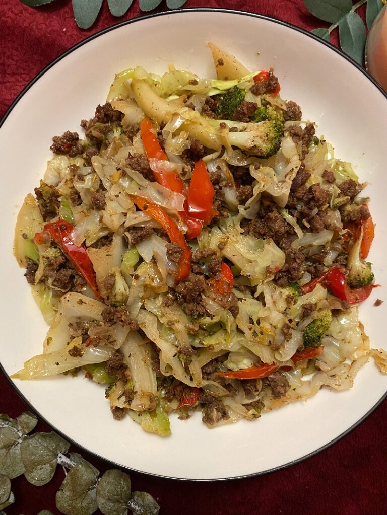 Beef and Cabbage Stir Fry - Healthy, Easy Home Cooking - Recipes and