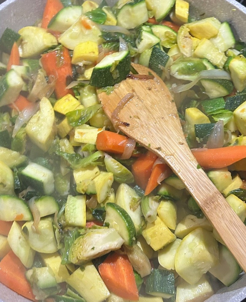 Zucchini Stir fry